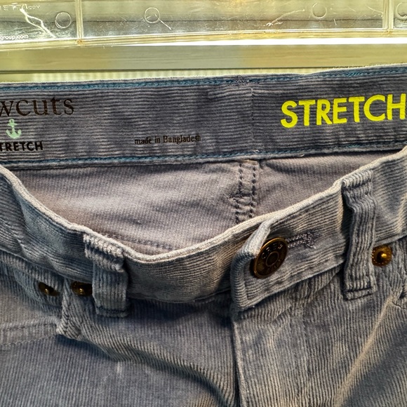 J Crew Crewcuts Boys Cords in periwinkle blue size 10 - Picture 4 of 4